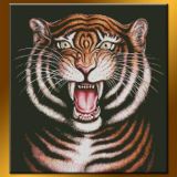 Top Quality Tiger Oil Painting for Decor on Canvas