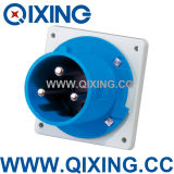 Panel Mounting Straight Plug /Industrial Plug & Socket
