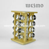 Revolving Bamboo Spice Rack (WKB0327A)