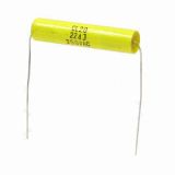 Polyester Film Capacitor with 630V Rated Voltage, Suitable for Blocking