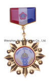 Dome Covered Metal Badge