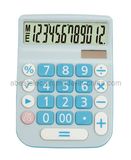 12 Digits Solar Desktop Calculator with Large Key