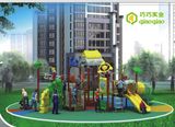 2014 Hot Selling Outdoor Children Amusment Playground Slide with GS and TUV Certificate QQ-SL030