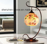 Tiffany Glass Shape with Shell Decoration Table Lamp of CE