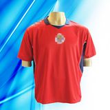 100% Polyester Man's Short Sleeve Soccer Jersey