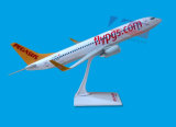 ABS Material Scale 1: 100 Pegasus Airline B737-800 Airplane Model