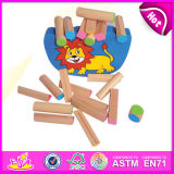 2014 New Wooden Block Balance Kid Toy Set, Funny Balance Kid Toy Game, Educational Toy Wooden Balance Kid Toy W11f036