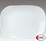 Opal Glassware Rectangular Plate