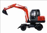 Small Scale Hydraulic Wheeled Excavator (HTL60-9)
