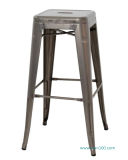 Gunmetal Tolix Bar Stool Chairs (DC-05024)