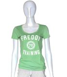 Custom Women's Cotton Short Sleeve Printed T-Shirts