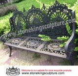 Cast Iron Bench, Artistic Garden Benches, Chair and Table (SK-7388)