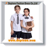 Cheap Shirt Uniform for Boys and Girls (UC303)