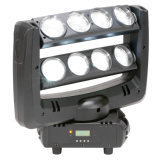 8PCS 10W Single Color LED Moving Head with Wash