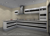 Popular Selling Lacquer Kitchen Furniture (S021)