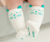 Cute Baby Cotton Socks Stockings with Anti-Slip (KA022)