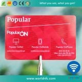 Hf PVC/Plastic FM11RF32 Contactless IC Smart RFID Card