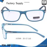 New Trend Matt Color Handmade Eyewear for Young (A15309)