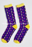 2015 Latest Design 100% Cotton Wholesale Fashion Custom Women Sock