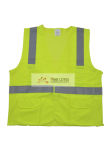 High Visibility Reflective Safety Vest-Mesh