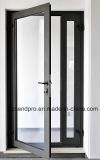 Guangzhou Door Factory Double Sashes Aluminum Casement Door