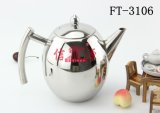 Stainless Steel Round Coffee Pot (FT-3106)