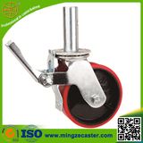 6inch Industrial PU Scaffolding Caster