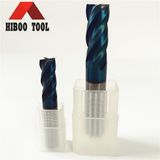 Manufacturer HRC65 Nano Coated Flat End Mills for Metal