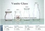 100ml 110ml 190ml Glass Milk &Pudding Bottles with Plastic Cap
