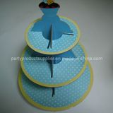 Cake Accessory Blue Polka DOT Cupcake Stand