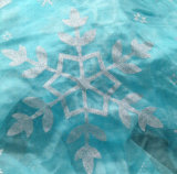 Frozen Elsa Princess Snowflake Cloak Fabric (003)
