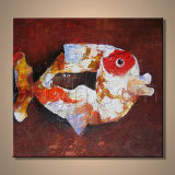 Nice Fish Funny Oil Painting