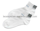 Men White Sport Cotton Socks (DL-SP-11)