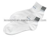 Men White Sport Cotton Socks (DL-SP-11)