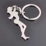 Promotional Zinc Alloy Beauty Key Chain