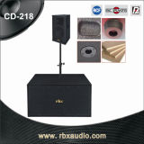 CD-218 Dual 18 LED Stage DJ Sub Woofer Sound