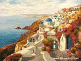 Mediterranean Oil Painting