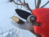 Koham Tools 25mm Cutting Diameter Kiwifruit Tree Branches Power Secateurs
