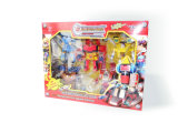 Collection of 5 Warriors Transforming Robot Toys