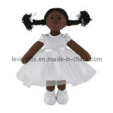 Black Girl Doll with Dress (LE----FHRD0015)