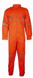 Safety Orange Coveralls with Reflective Tape (WH-1001)