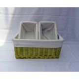 Greenyellow Willow Wicker Storage Basket (SB040)