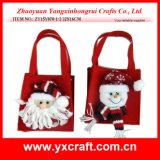 Christmas Decoration (ZY15Y070-1-2) Christmas Handbag