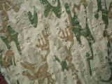 100% Cotton Spandex Camouflage Embroidery (HL-EXP012)