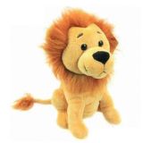 Cute Sitting Stuffed Lion Plush Toy
