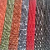 Sofa Fabric Dobby Woven Linen Like Polyester Fabric