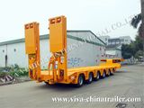 6 Axle Heavy Hydraulic Lowbed Trailer