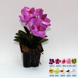 Artificial Potted Flower, Imitative Silk Orchid