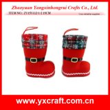 Christmas Decoration (ZY15Y112-1-2) Christmas Latticed-Edged Boot