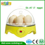 Capacity 7 Eggs with Music Small Poultry Egg Incubator Price